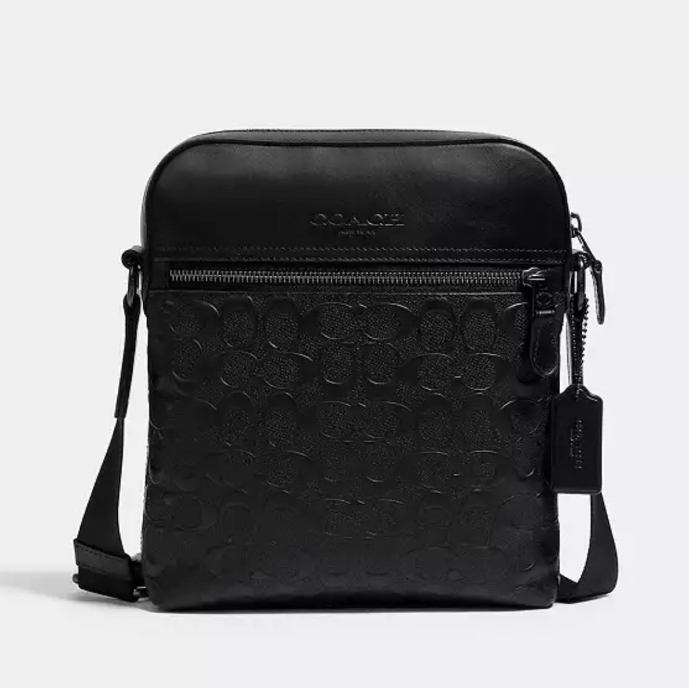 Coach Houston Flight Bag In Signature Leather